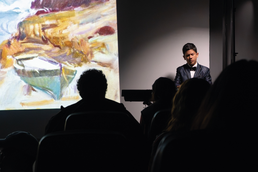 José Zurita Pinos ofreció un recital de piano en FADCOM con un repertorio de grandes compositores