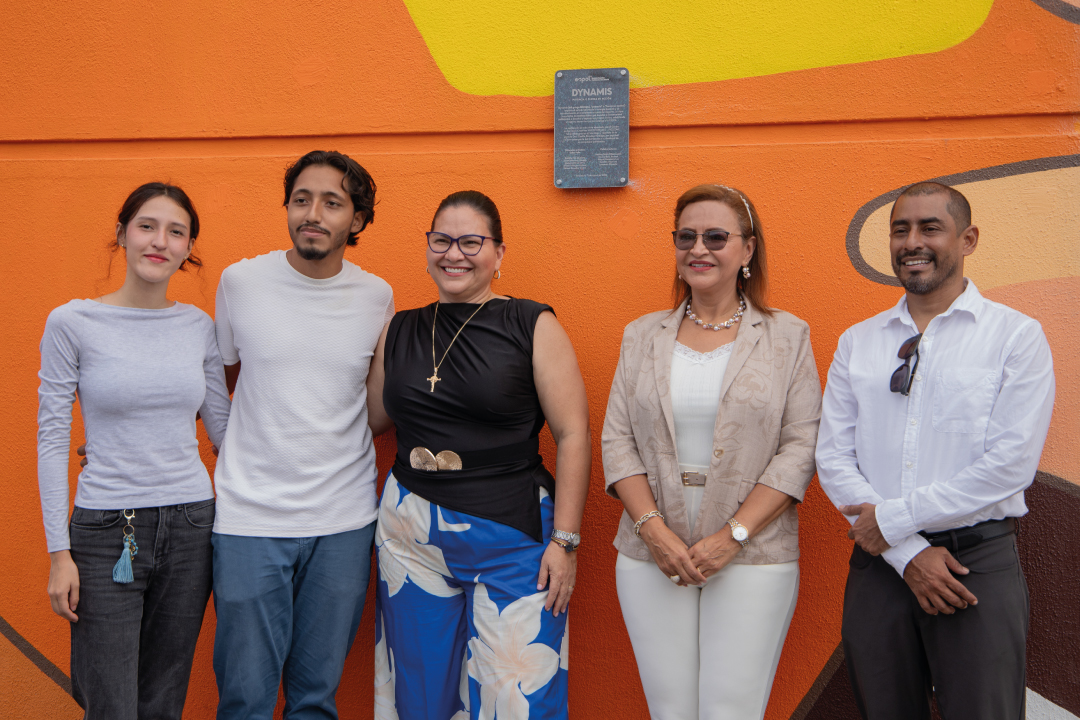 Murales “Dynamis” y “Hodos” incorporan arte e identidad a los espacios de ESPOL