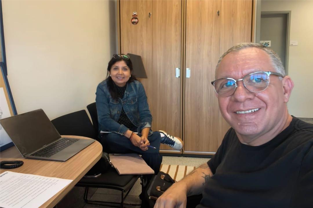 Paola Ulloa desarrolló estancia de investigación en São Paulo