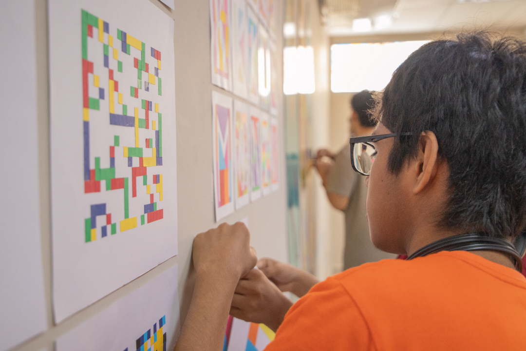 “Various Assignments” showcases the process of learning technical drawing at FADCOM