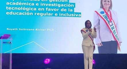 Nayeth Solórzano, Ph.D., participó en el Foro Mujeres Poderosas y Capaces