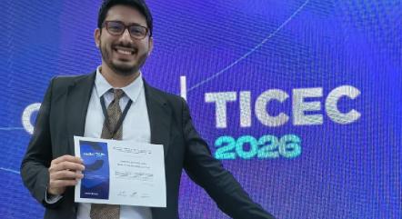 Alumni de la maestría en Arte y Tecnología de FADCOM–ESPOL obtiene un Best Paper Award en TICEC 2026